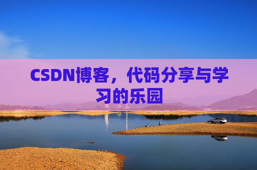 CSDN博客，代码分享与学习的乐园